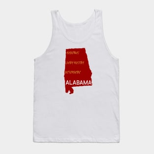 State of Alabama Tank Top